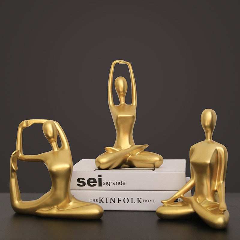 Yoga Poses Figurines