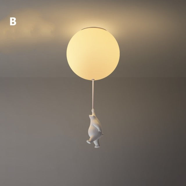 Nordic Bear Ceiling Light