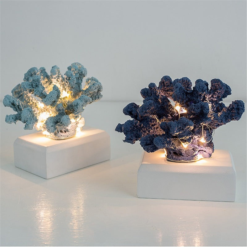 Creative Resin Coral Lamp