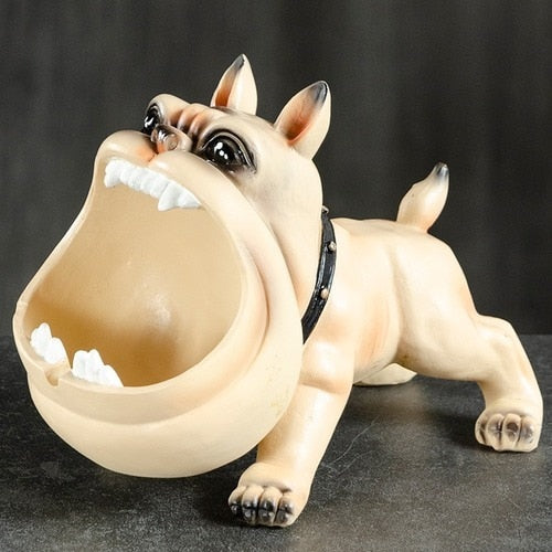 Bulldog Storage Figurines