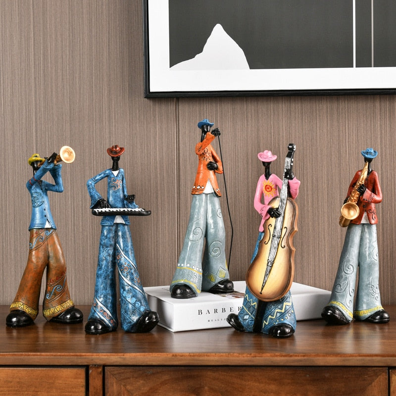 Musician Band Figurines